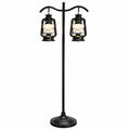 Vintage Stehlampe im Kerosinlampen-Design für Wohnzimmer und Balkon