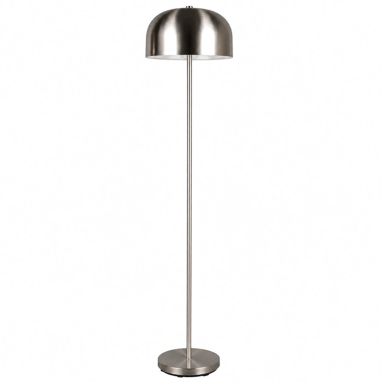 Reality Leuchten LED Akku Stehleuchte Jeff, Nickel-Matt, 2.5W LED