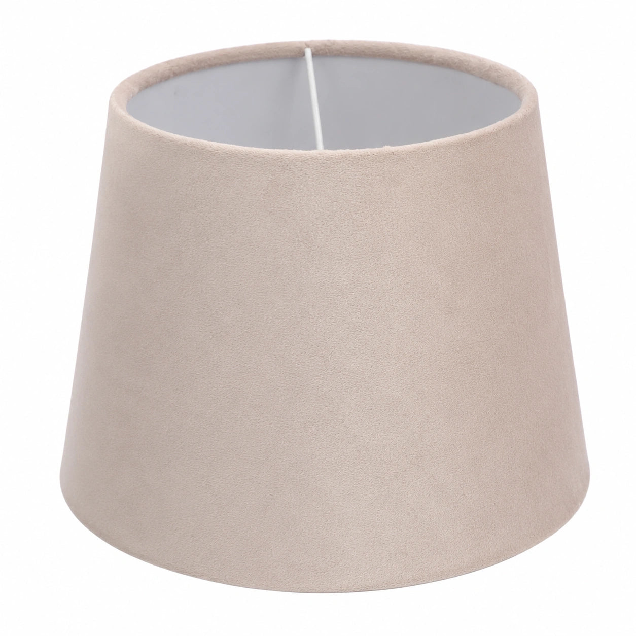 Stofflampenschirm Beige, E27/E14 Kompatibel, Vielseitige Verwendung für Tisch- und Stehleuchten